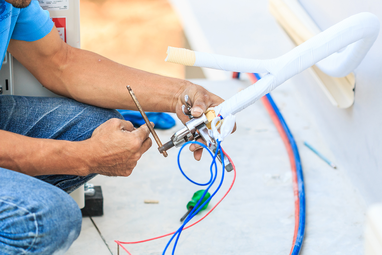 Electrical & HVAC Work by BSH Infra